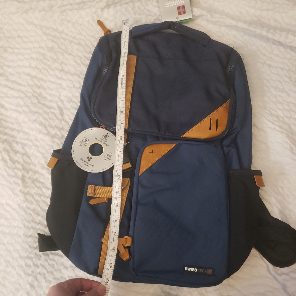Nwt swiss tech laptop backpack - Picture 11 of 11